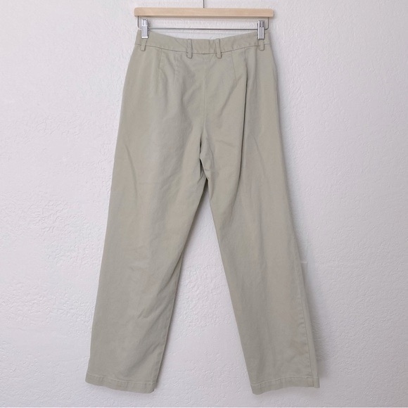 Talbots Petites Light Beige Stretch Straight Leg Dress Pants, Size 6 - Picture 3 of 5